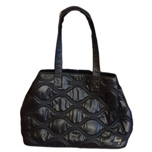 *FinalPrice!* Lug Tempo Luxe Travel bag black shimmery tote bag